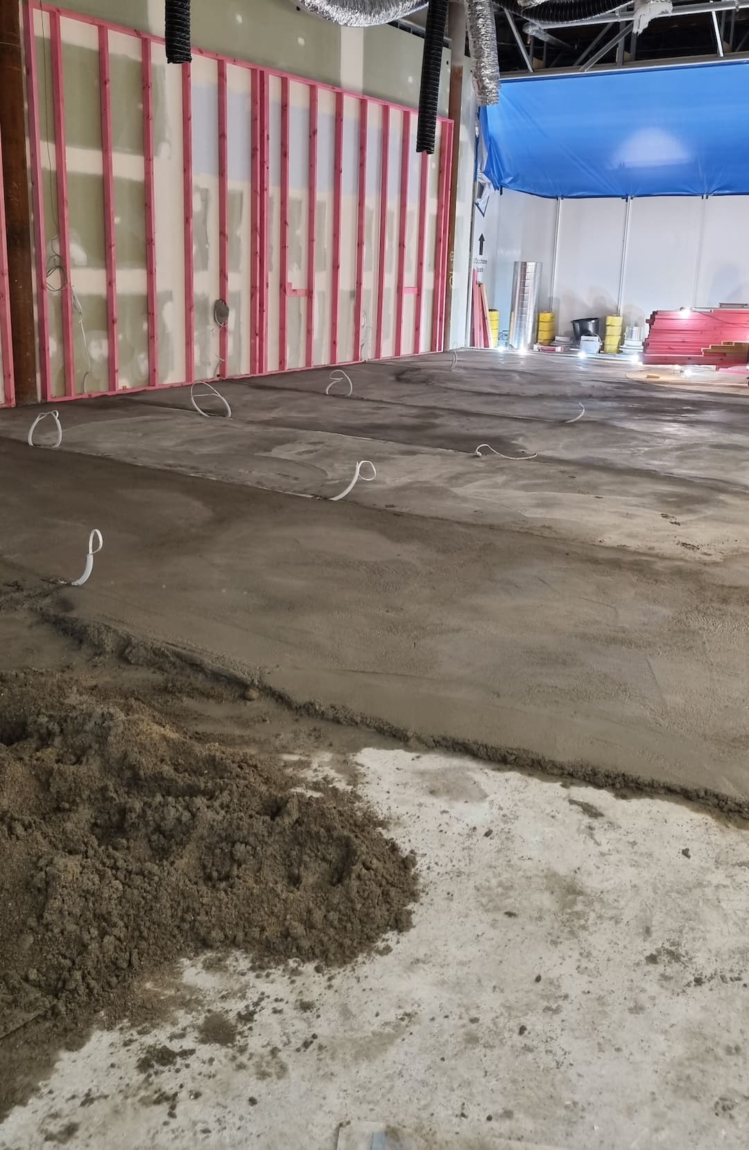 sand cement screed services