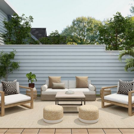 Top End Tiling Auckland: Professional outdoor tiling transforming a patio into a stylish and functional space.