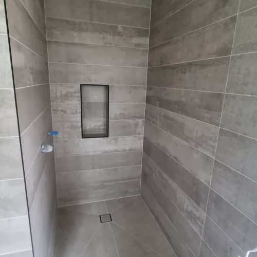 bathroom tiling